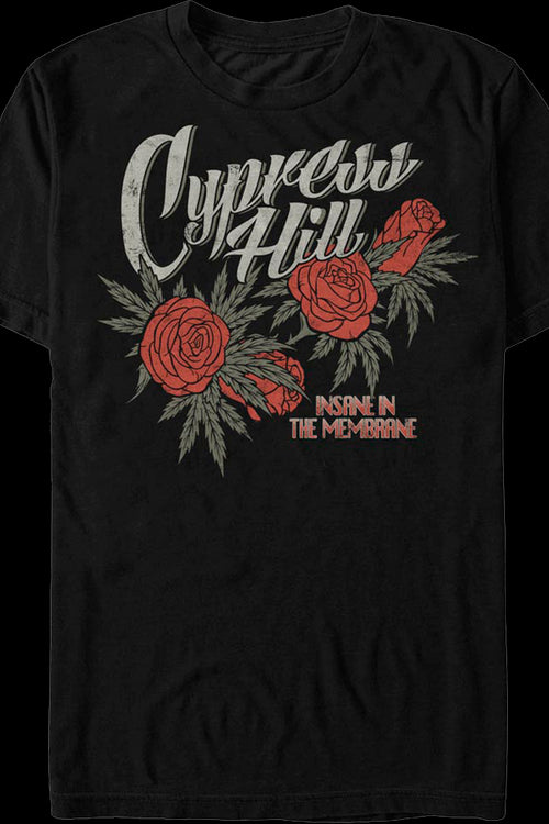 Rose Bud Insane In The Membrane Cypress Hill T-Shirtmain product image