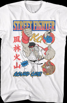 Round One Street Fighter T-Shirt