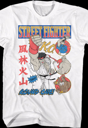 Round One Street Fighter T-Shirt