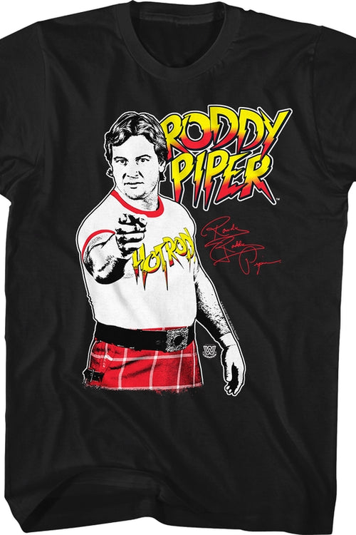 Rowdy Roddy Piper Autograph T-Shirtmain product image