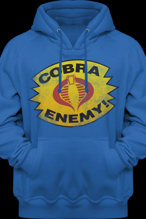 Royal Blue Cobra Enemy GI Joe Pullover Hoodiemain product image