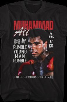 Rumble Young Man Rumble Muhammad Ali T-Shirt