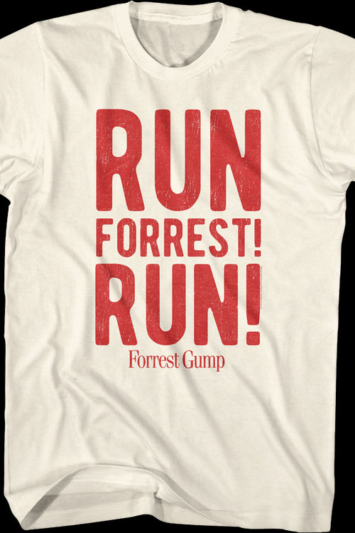 Run Forrest Run Forrest Gump T-Shirtmain product image