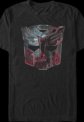 Rusted Autobots Logo Transformers T-Shirt