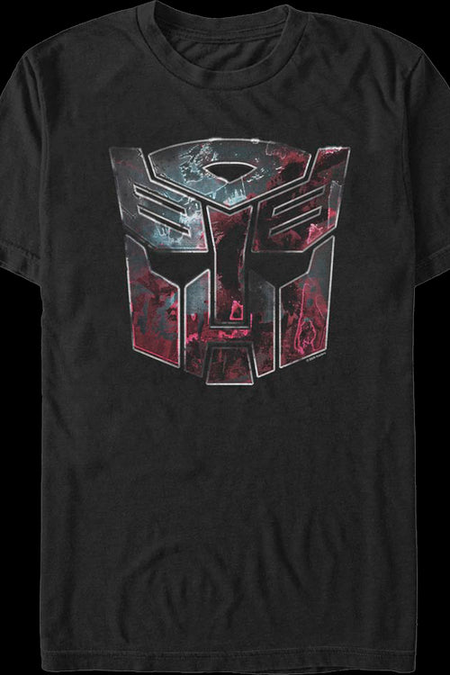 Rusted Autobots Logo Transformers T-Shirtmain product image