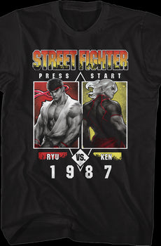 Ryu vs. Ken 1987 Street Fighter T-Shirt