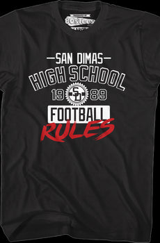 San Dimas High School Football Rules Bill and Ted's Excellent Adventure T-Shirt