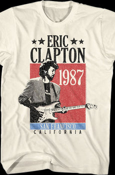 San Francisco 1987 Eric Clapton T-Shirt