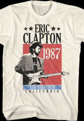San Francisco 1987 Eric Clapton T-Shirt