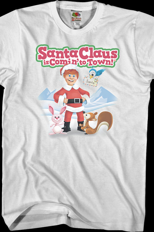 Santa Claus Is Comin' To Town T-Shirtmain product image
