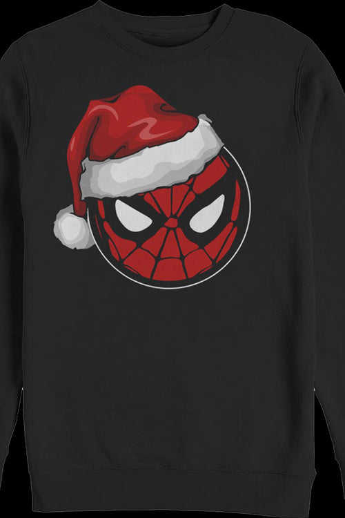 Santa Hat Spider-Man Marvel Comics Sweatshirtmain product image
