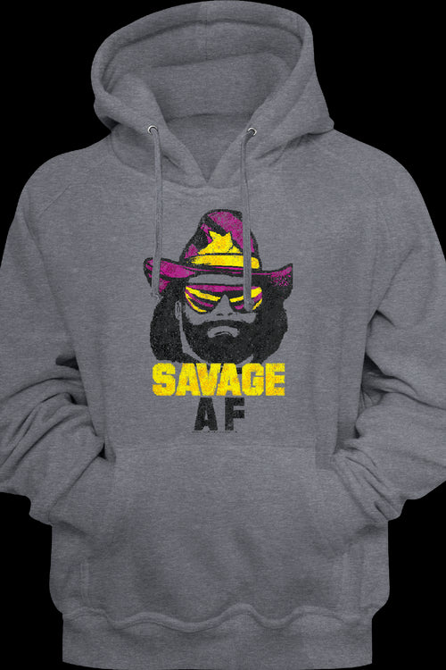 Savage AF Macho Man Hoodiemain product image