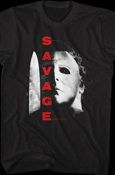 Savage Michael Myers Halloween T-Shirt