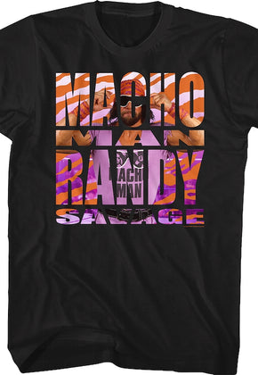 Savage Stripes Macho Man T-Shirt