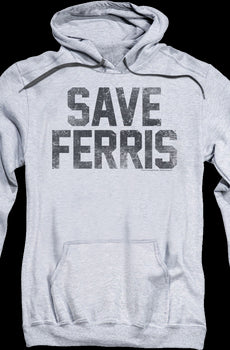 Distressed Save Ferris Bueller Hoodie
