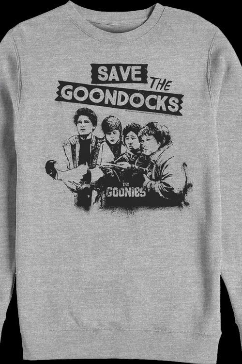 Save The Goon Docks Goonies Sweatshirtmain product image