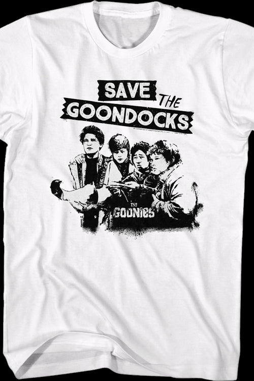 Save The Goon Docks Goonies T-Shirtmain product image