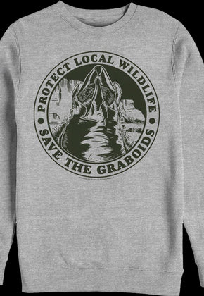 Save The Graboids Tremors Sweatshirt
