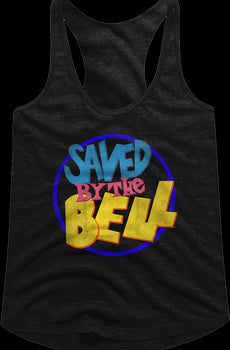 Ladies Saved By The Bell Racerback Tank Top