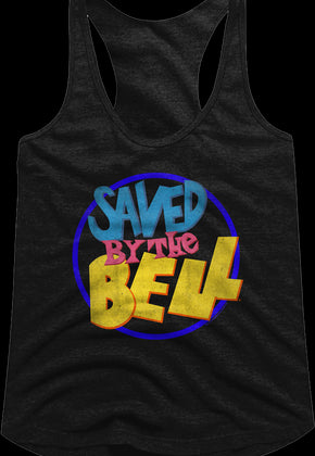 Ladies Saved By The Bell Racerback Tank Top