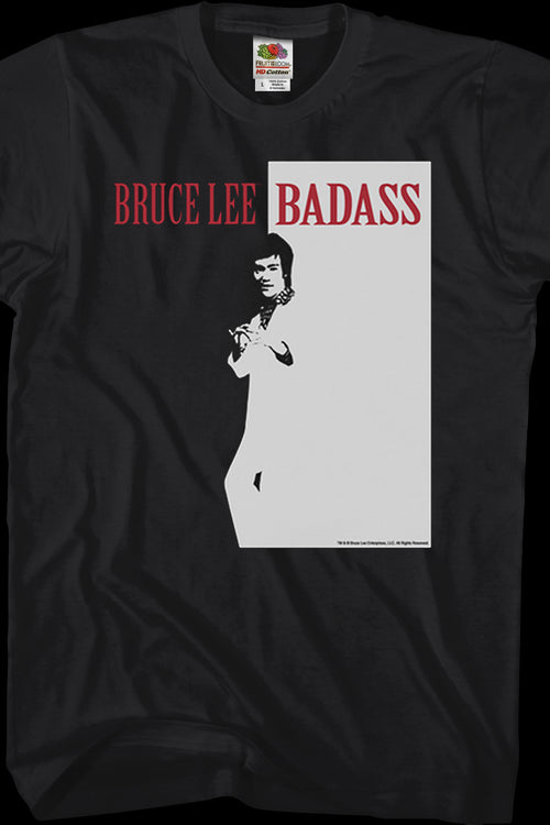 Scarface Badass Bruce Lee T-Shirtmain product image