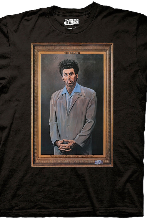 The Kramer Framed Painting Seinfeld T-Shirtmain product image