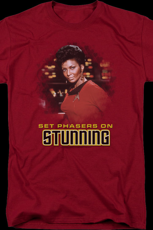 Set Phasers On Stunning Star Trek T-Shirtmain product image