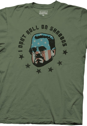 Walter Sobchak Don't Roll on Shabbos Big Lebowski T-Shirt