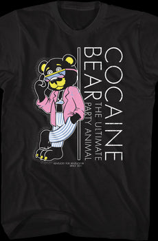 Shades Cocaine Bear T-Shirt