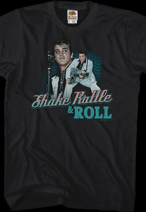 Shake Rattle and Roll Elvis Presley T-Shirt