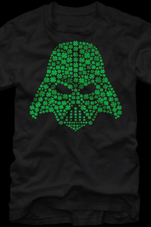 Shamrock Vader Helmet Star Wars T-Shirtmain product image