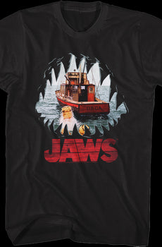 Shark Mouth POV Jaws T-Shirt