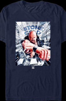 Shattered Glass Stone Cold Steve Austin T-Shirt