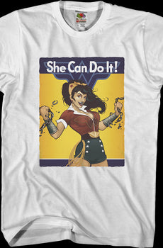 She Can Do It Wonder Woman T-Shirt