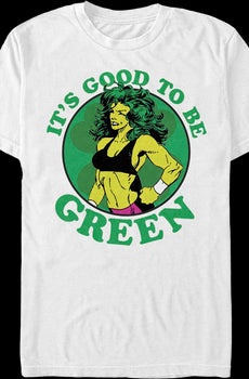 She-Hulk It's Good To Be Green Marvel Comics T-Shirt