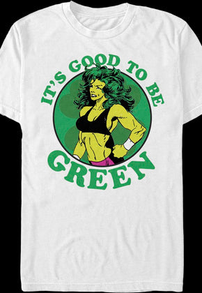 She-Hulk It's Good To Be Green Marvel Comics T-Shirt