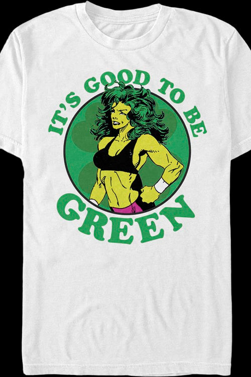 She-Hulk It's Good To Be Green Marvel Comics T-Shirtmain product image