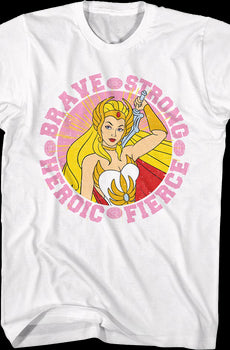 She-Ra Brave Strong Heroic Fierce Masters of the Universe T-Shirt