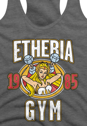 Ladies She-Ra Eteria Gym Masters of the Universe Racerback Tank Top