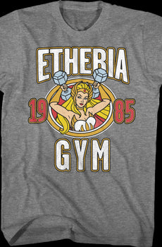 She-Ra Etheria Gym Masters of the Universe T-Shirt