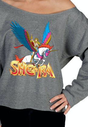 She-Ra Off The Shoulder Sweatshirt