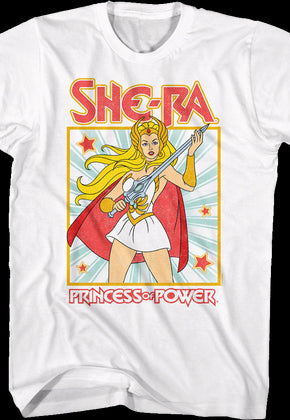 She-Ra Princess of Power Pose Masters of the Universe T-Shirt