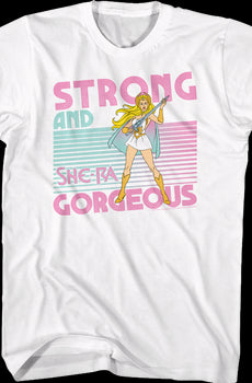 She-Ra Strong and Gorgeous Masters of the Universe T-Shirt