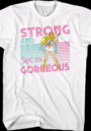 She-Ra Strong and Gorgeous Masters of the Universe T-Shirt