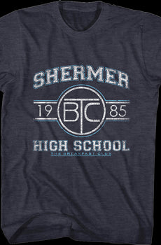 Shermer High School 1985 Breakfast Club T-Shirt