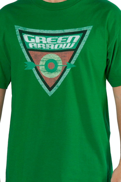 Shield Logo Green Arrow Shirtmain product image