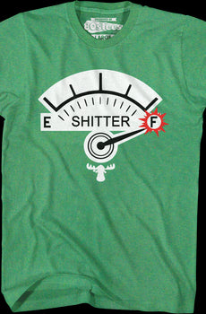 Shitter's Full Gas Gauge Christmas Vacation T-Shirt