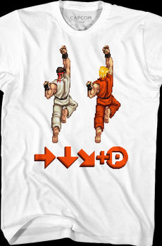 Shoryuken Control Pad Street Fighter T-Shirt