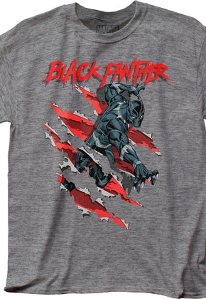 Shredded Black Panther T-Shirt