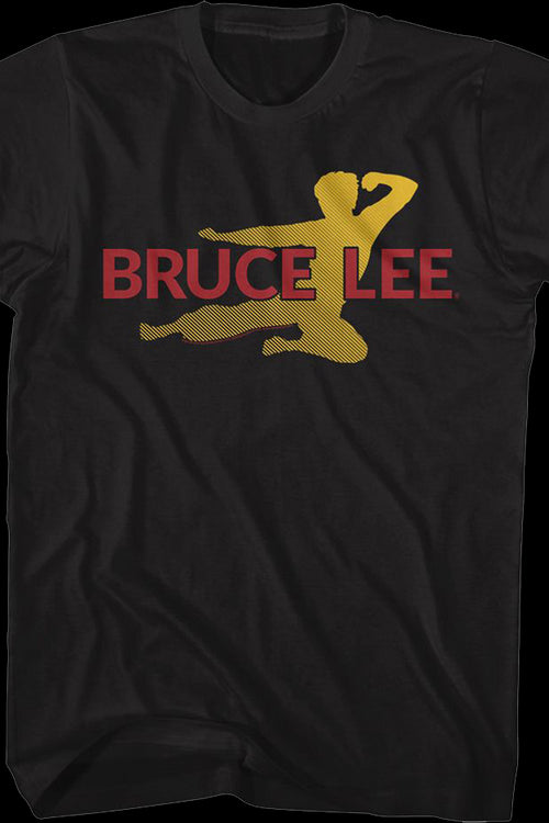 Silhouette Logo Bruce Lee T-Shirtmain product image